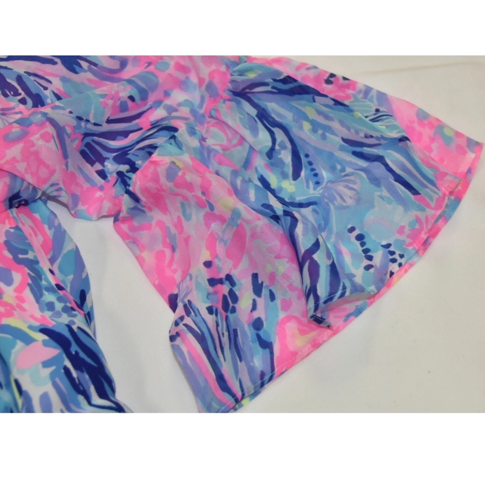 Lilly Pulitzer Pink & Blue Dress - Picture 15 of 16